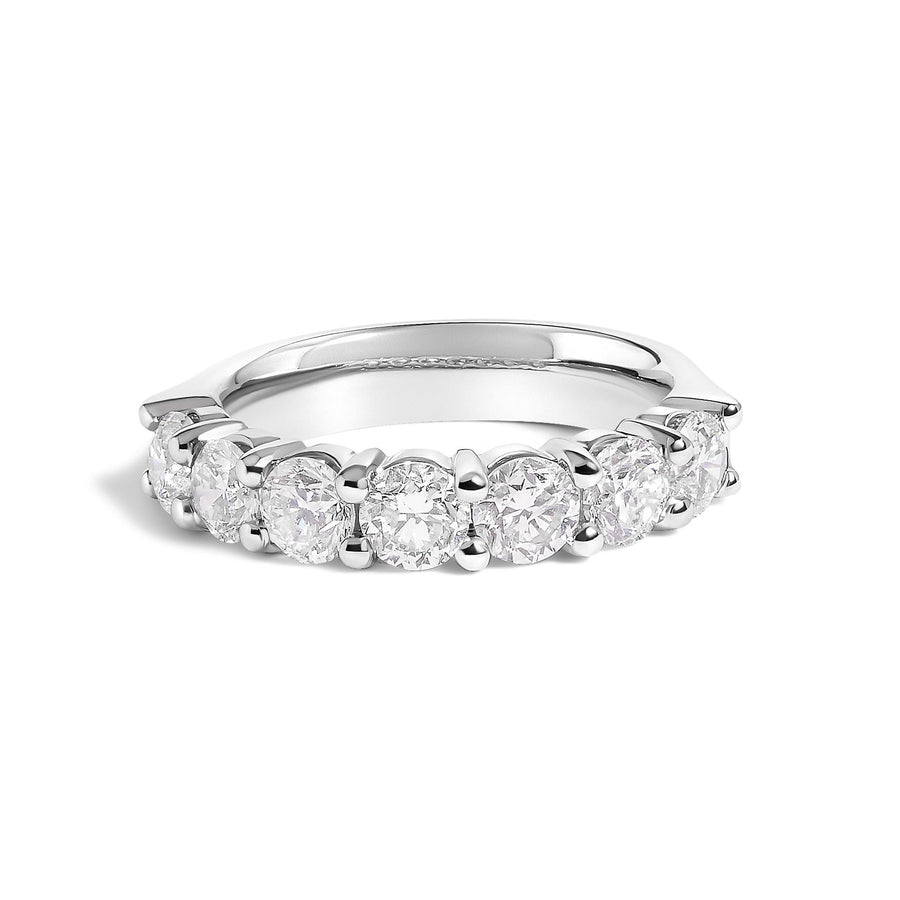 14K Gold 2. 0 Cttw Diamond 7 Stone Band Ring