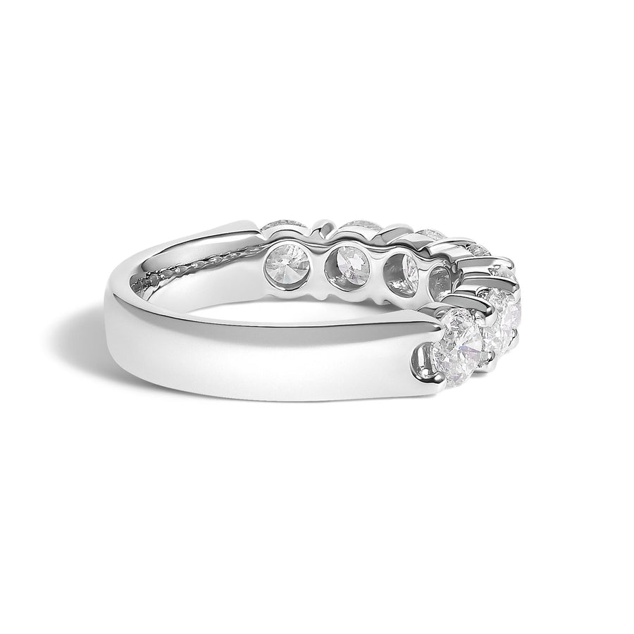 14K Gold 2. 0 Cttw Diamond 7 Stone Band Ring