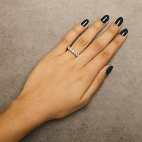14K Gold 2. 0 Cttw Diamond 7 Stone Band Ring