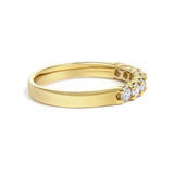 14K Gold 1/2 Cttw Diamond 7 Stone Band Ring-1 thumbnail 2