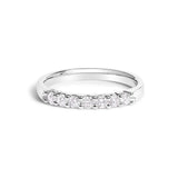 14K Gold 1/3 Cttw Diamond 7 Stone Band Ring-1 thumbnail 2