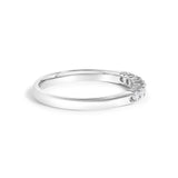 14K Gold 1/4 Cttw Diamond 7 Stone Band Ring-3 thumbnail 4