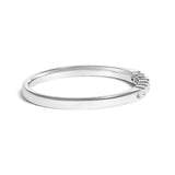 14K Gold 1/10 Cttw Diamond 7 Stone Band Ring-3 thumbnail 4