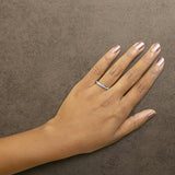 14K Gold 1/2 Cttw Round Diamond 11 Stone Channel Set Band-4 thumbnail 5