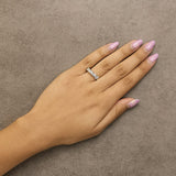 14K Gold 1 1/2 Cttw Diamond 5 Stone Band Ring-4 thumbnail 5