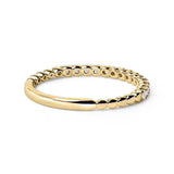 14K Gold 1/4 Cttw Round Diamond Prong Set Wedding Band-2 thumbnail 3