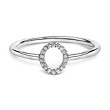 10K White Gold Diamond Accent Initial “A-Z” Ring-19 thumbnail 26