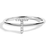 10K White Gold Diamond Accent Initial “A-Z” Ring-24 thumbnail 15
