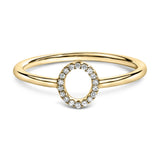 10K Yellow Gold Diamond Accent Initial “A-Z” Ring-19 thumbnail 26