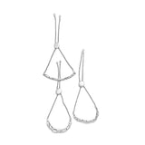 Sterling Silver Diamond Accent 3 Piece Adjustable Bolo Bracelet Set-3 thumbnail 4
