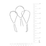 Sterling Silver Diamond Accent 3 Piece Adjustable Bolo Bracelet Set-4 thumbnail 5