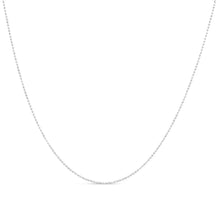 .925 Sterling Silver 0.7mm Slim and Dainty Unisex 18" Inch Ball Bead Chain Necklace-3