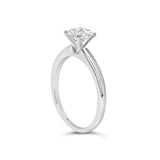 14K White Gold 1.0 Cttw Round Lab Grown Diamond 4 Prong Solitaire Engagement Ring (F-G Color, VS2-SI1 Clarity)-3 thumbnail 4