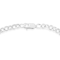 .925 Sterling Silver 1/4 Cttw Diamond-Accented Heart and Ribbon Charm 7