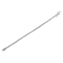 .925 Sterling Silver 1.0 Cttw Diamond Miracle-Set Cut-Circle 7" Tennis Bracelet (I-J Color, I2-I3 Clarity)-3