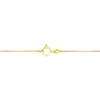 10K Yellow Gold 4.0 Cttw Diamond Two Row Cross 18