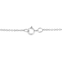 .925 Sterling Silver Prong-Set Diamond Accent Starfish 18
