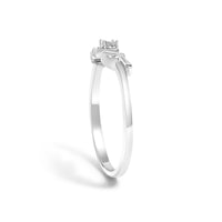 .925 Sterling Silver Diamond Accent 