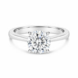 IGI Certified 14K White Gold 2.0 Cttw Round Lab Grown Diamond Solitaire Engagement Ring-0 thumbnail 1