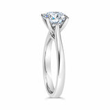 IGI Certified 14K White Gold 2.0 Cttw Round Lab Grown Diamond Solitaire Engagement Ring-4 thumbnail 5