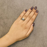 14K Yellow Gold Plated .925 Sterling Silver 1/5 Cttw Diamond Halo and Milgrain Finish Engagement Ring Bridal Set (I-J Color I3 Clarity)-2 thumbnail 3