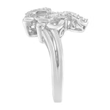 .925 Sterling Silver Diamond Heart and Music Note Ring (1/10 Cttw, H-I Color, I3 Clarity)-4 thumbnail 5