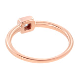 14K Rose Gold Plated .925 Sterling Silver 1/20 cttw Miracle Set Diamond Promise Ring (J-K Color, I1-I2 Clarity)-4 thumbnail 5