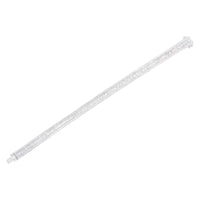 14K White Gold 7 7/8 Cttw Princess and Baguette Diamond Eternity Line Tennis Bracelet (G-H Color, SI1-SI2 Clarity) - 7