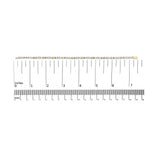 10k Yellow Gold 1.00 Cttw Diamond 3 Stone Link Bracelet (I-J Color, I1-I2 Clarity) -7.25
