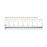 10K Two-Tone Gold 1.00 Cttw Diamond X-Link Link Bracelet-4 thumbnail 5