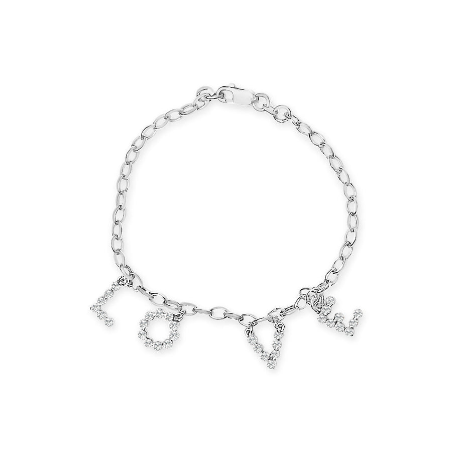10k White Gold 1/6 Cttw Diamond 