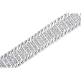 14K White Gold 5.0 Cttw Round Brilliant Cut Diamond 7