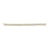 14K Yellow Gold Round and Baguette-Cut Diamond Bracelet (5.50 cttw, H-I Color, I1-I2 Clarity)-3 thumbnail 4