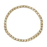 10K Yellow Gold 4.0 Cttw Diamond S-Link Bracelet-3 thumbnail 4