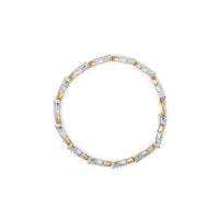 10K Yellow and White Gold 2.00 Cttw Diamond 