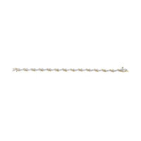 10K Yellow and White Gold 2.00 Cttw Diamond 