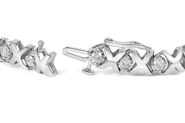 10k White Gold 2.00 Cttw Round-Cut Diamond 