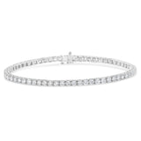 IGI Certified Diamond 14K White Gold Classic 7” Tennis Bracelet - Choice of Carat Weights-0 thumbnail 1