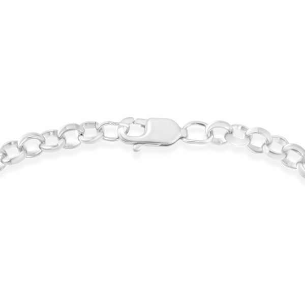 .925 Sterling Silver 1/4 Cttw Diamond-Accented Heart and Ribbon Charm 7