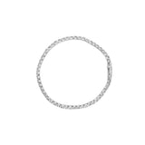 10K White Gold 5.00 Cttw Natural Diamond Tennis Bracelet-3 thumbnail 4