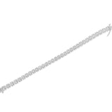 .925 Sterling Silver 1.0 Cttw Diamond Miracle-Set X-Link 7