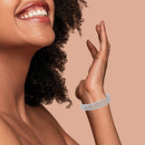 .925 Sterling Silver 5.00 Cttw Round-Cut Diamond 