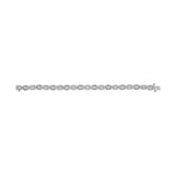 10K White Gold 2.0 Cttw Diamond Milgrain Cluster Link Bracelet-3 thumbnail 4