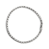 .925 Sterling Silver 1/10 Cttw Diamond 7.25