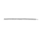 .925 Sterling Silver 1/2 Cttw Diamond Double Row S-Link Bracelet-3 thumbnail 4