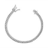 14K White Gold 3.0 Cttw Miracle Set Round-Cut Lab Grown Diamond Illusion 7