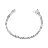 14K White Gold 2.0 Cttw Miracle Set Round-Cut Lab Grown Diamond Illusion 7