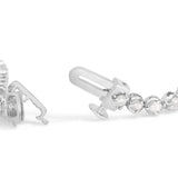 .925 Sterling Silver 2.0 Cttw Diamond 3 Prong Set Tennis Bracelet-1 thumbnail 2