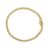 10K Yellow Gold 4.0 Cttw Lab Grown Diamond Tennis Bracelet-4 thumbnail 5