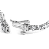 14K Gold 5.0 Cttw Lab Grown Diamond Tennis Bracelet (F-G Color, VS1-VS2 Clarity) - 7.25